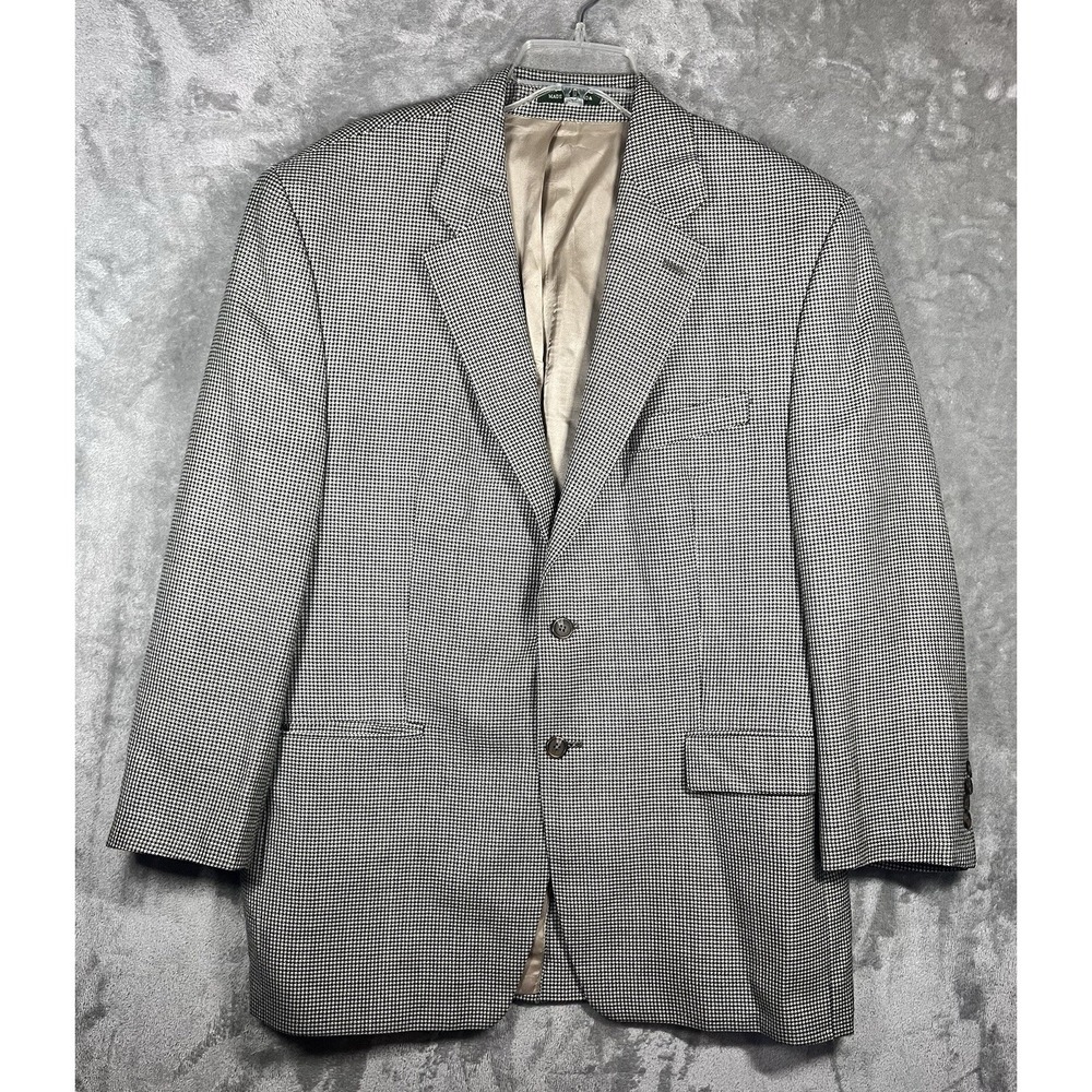 VTG Ralph Lauren Blazer Suit‎ Jacket Casual Travel Silk Wool 44R Business Coat